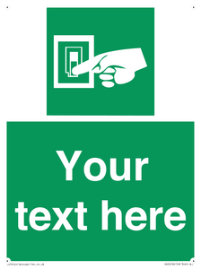 Custom Light Switch Sign